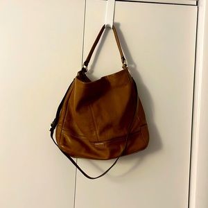 Coach luggage brown/gold Pennie shoulder bag